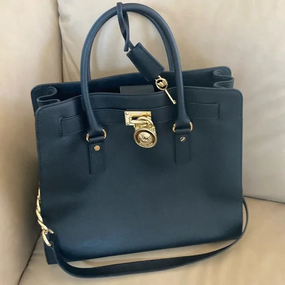Michael kors hamilton large saffiano leather tote hotsell